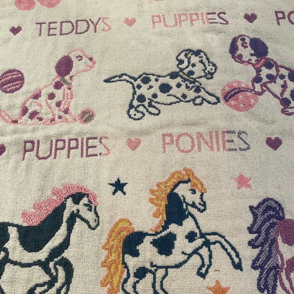 Vintage Pastel Baby or Children’s Blanket